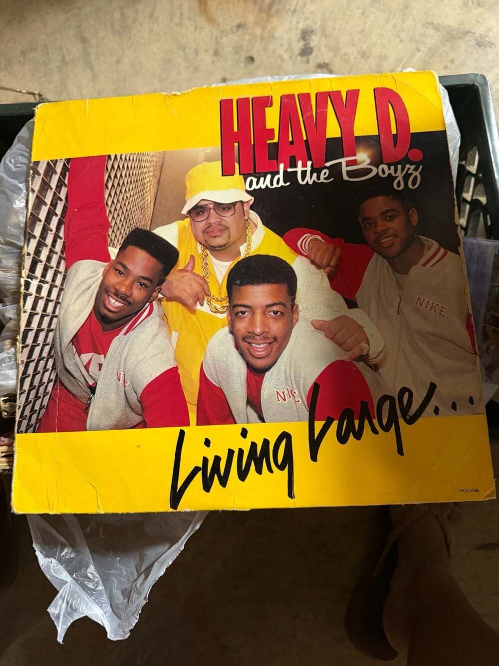 Heavy D. and the Boyz - Living Large... Vinyl LP (1987)